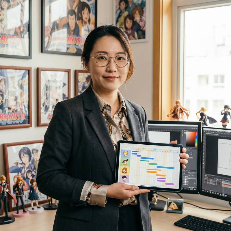 蘑菇视频动漫制片人林雨薇